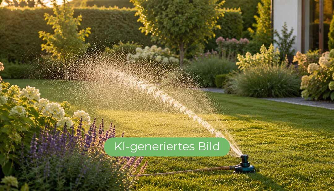 Garten bewässern bei Hitze – wie Pflanzen und Rasen mit möglichst wenig Wasser durch den Sommer kommen