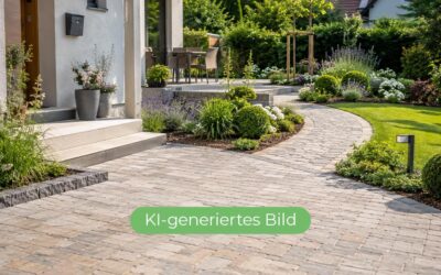 Pflasterarbeiten im Garten: Wege, Einfahrten und Terrassen sauber gestalten